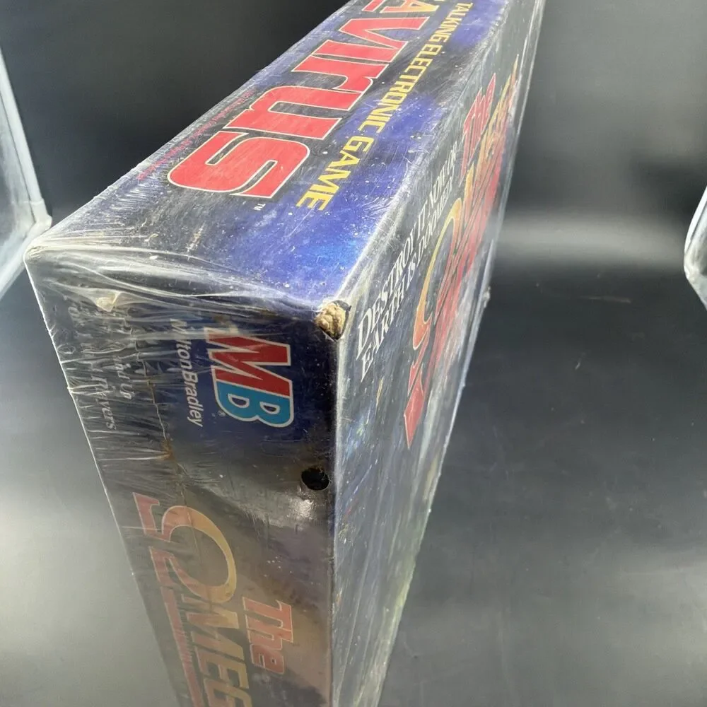 1992 MB The Omega Virus Talking Electronic Board Game Complete Tested